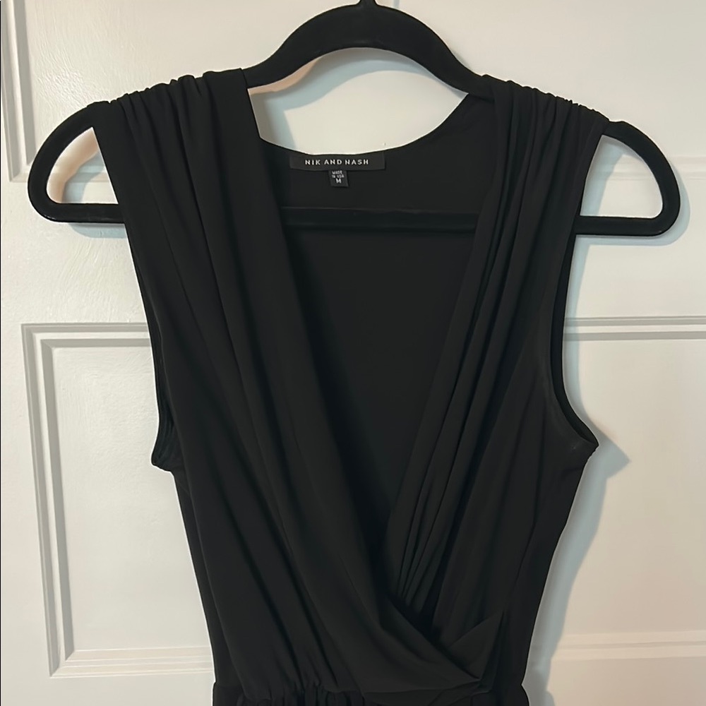 Nik and Ash Black Women's Romper Med (4-6)